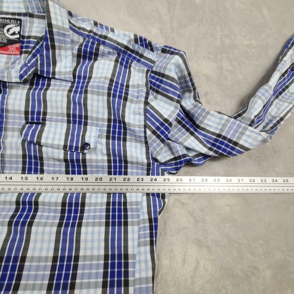 Ecko Unltd Plaid Button Down Shirt Long Sleeve Casual 3XL - Picture 10 of 14